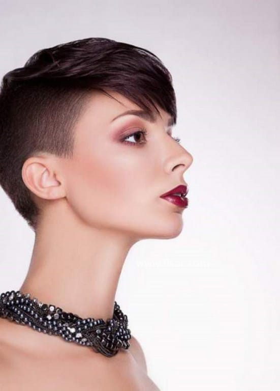 Haircut Model With One Side Too Short