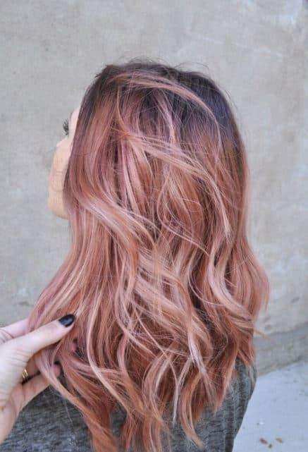 2016年粉红头发模型