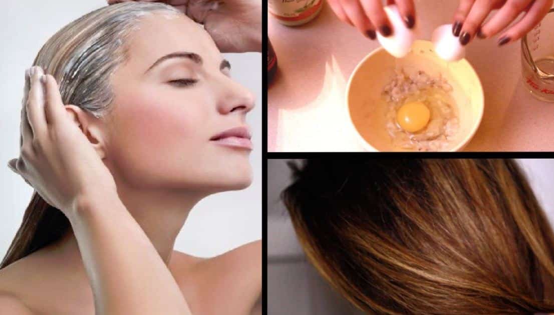 The egg mask that feeds the hair that you can apply to any hair