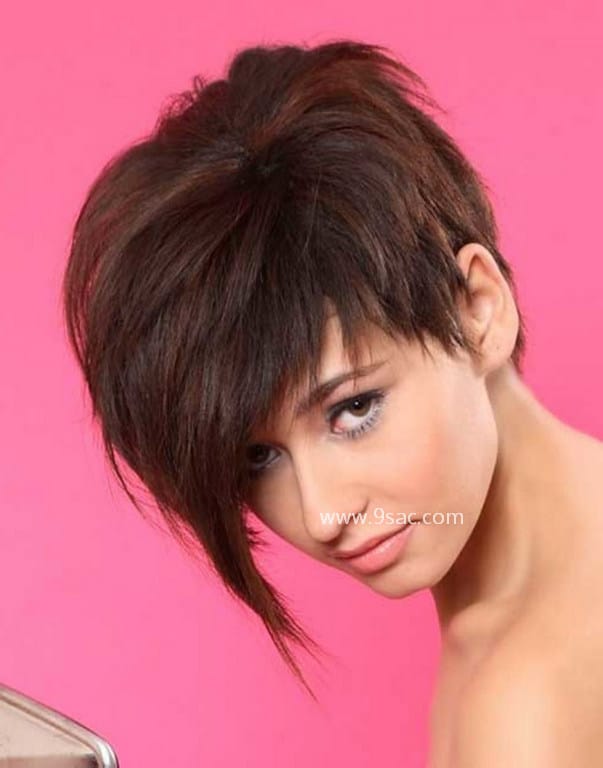 Pixie Haircuts Asymmetric Hairy Pixie Hair