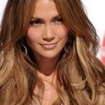 Açık kahve rengi saç ışıltıları Jennifer Lopez