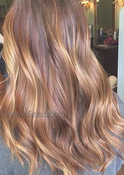 Summer special hair color balayage