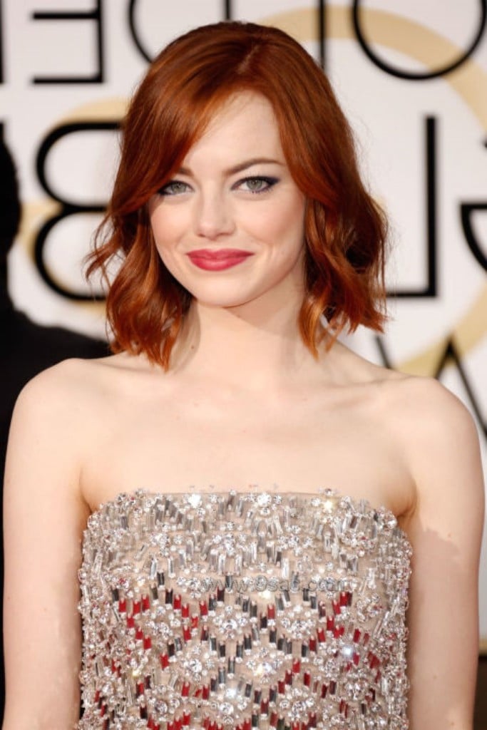 Auburn Kızıl Saç Rengi Emma Stone