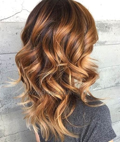 Molten yellow balayage