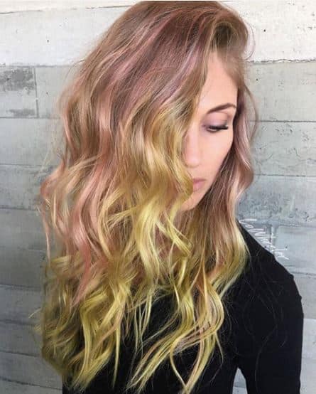 2016 Ombre hairstyle