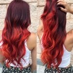 Mujeres con color de pelo rojo