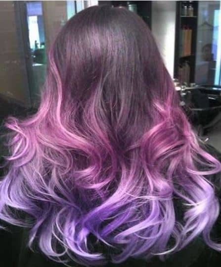 Purple ombre 2016 hairstyle