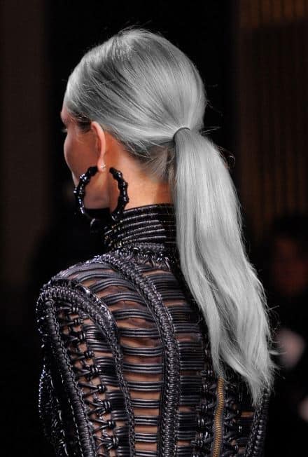 Silver Gray Hair Color