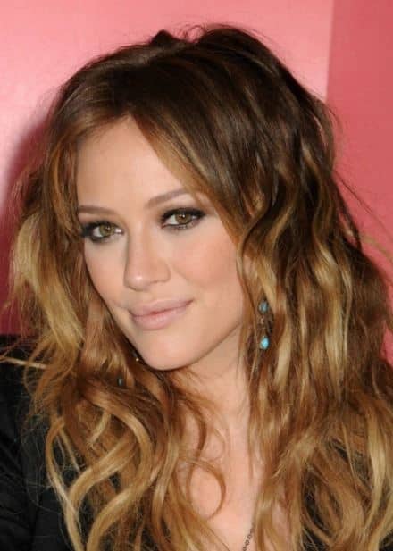 Brunette ombre hair color For wheat skin