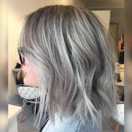 Medium Gray Hairstyles