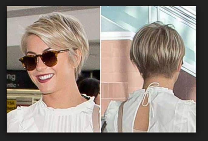 Pixie casual peinado corto