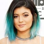 2018 Blue hair fashion