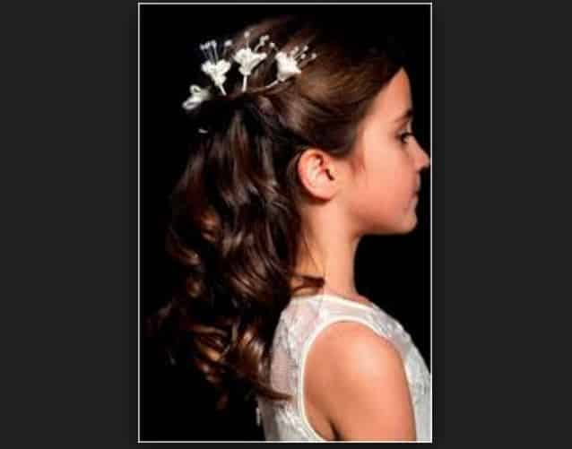 Çocuk Saç Modelleri Düğün için