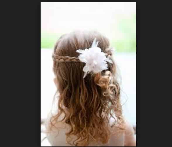 Çocuk Saç Modelleri ve Yapılışları Düğün için