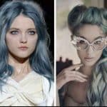 Grey Blue and Grey Green Hair Colors