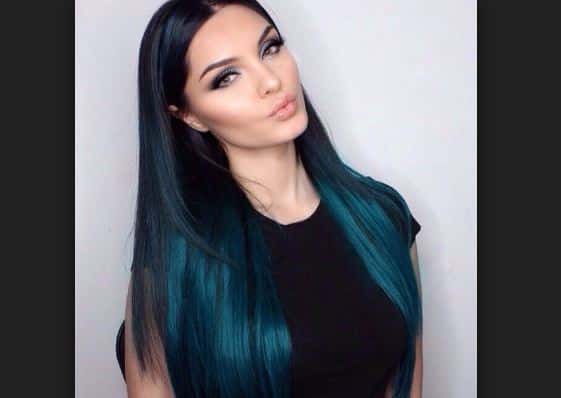 Blue Black Hair Colors