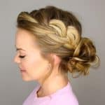 Braided Knob Hairstyles