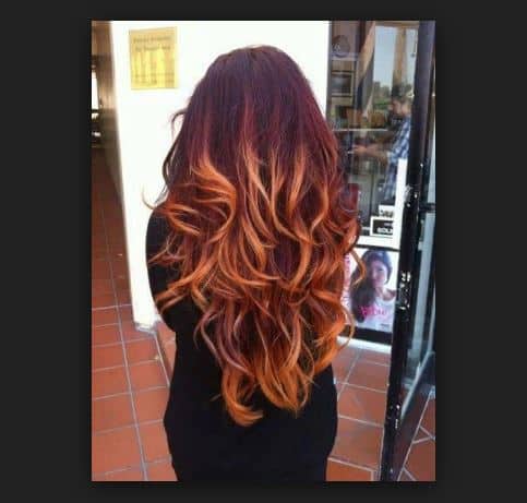 2016 Ombre hairstyle