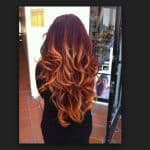 Pumpkin Hair Color Model