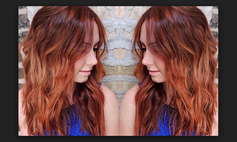 Pumpkin Hair Color Trend