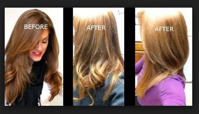 Proceso de Apertura del Cabello con Vitamina C