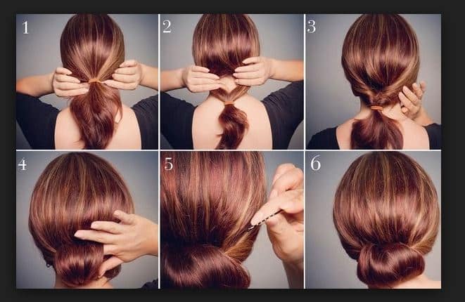 Diffused Knob Hairstyle Making