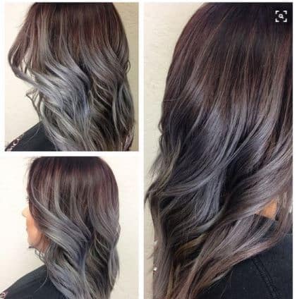 Light Grey Ombre Hair Colors 2017