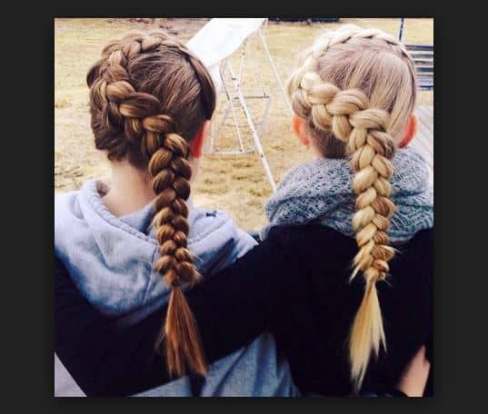 Braided School Haircuts