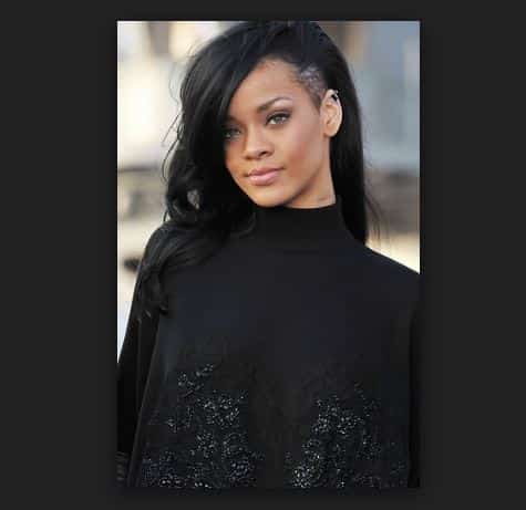 Rihanna Skrillex Saç Modeli