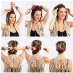 Quick lobe hairstyles to do in the morning