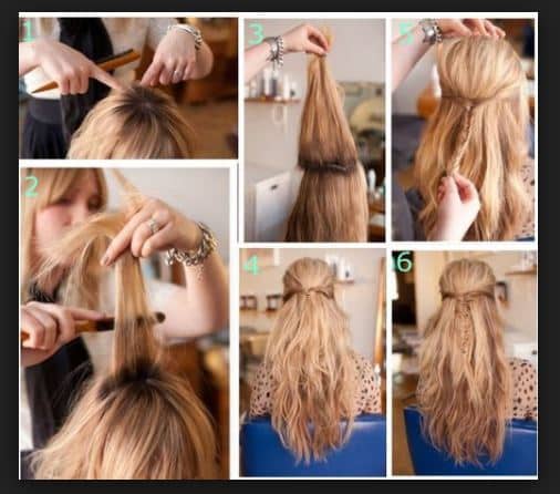 Shawl Hair Weave Model