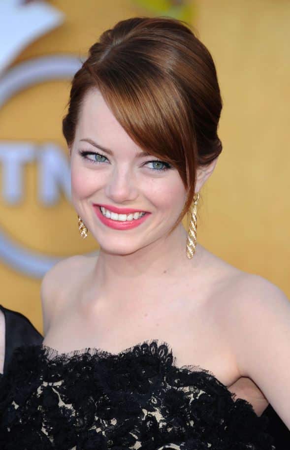 Emma stone kumral 2017 saç renkleri