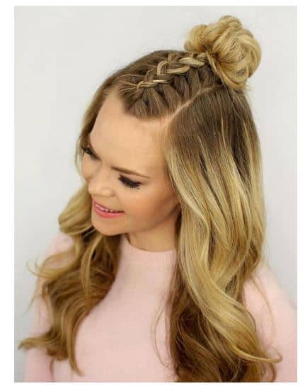 Braided Knob Hair Model