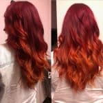 Ombre Models on Red Copper Hair