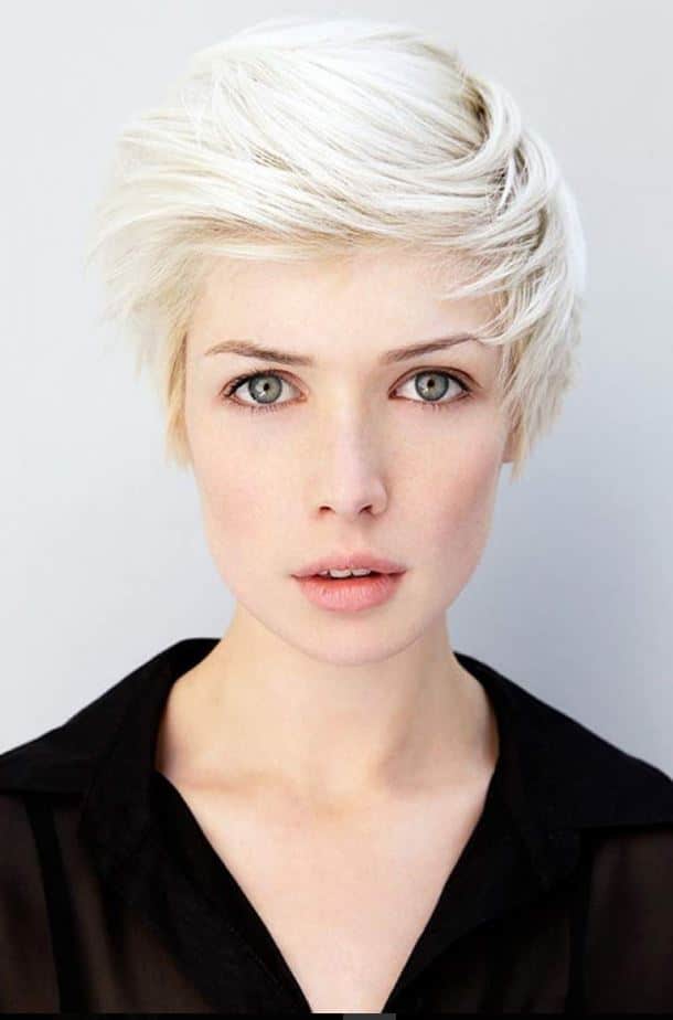 Style Pixie Haircut and Model