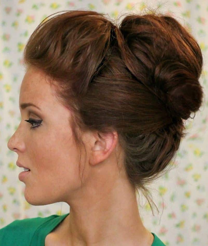 Messy bun Hairstyles 2017