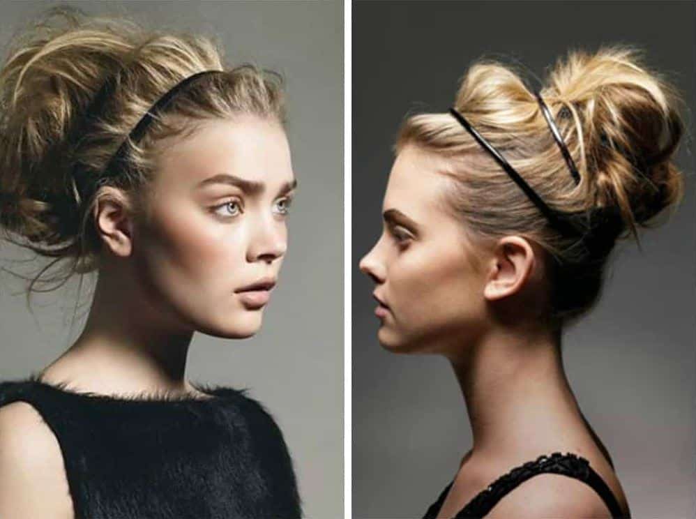 Messy bun Hairstyles 2017