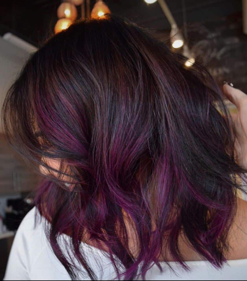 Amethyst Hair Color, Los Últimos Colores De Cabello De Moda Que Pueden Ser Tendencias 2023