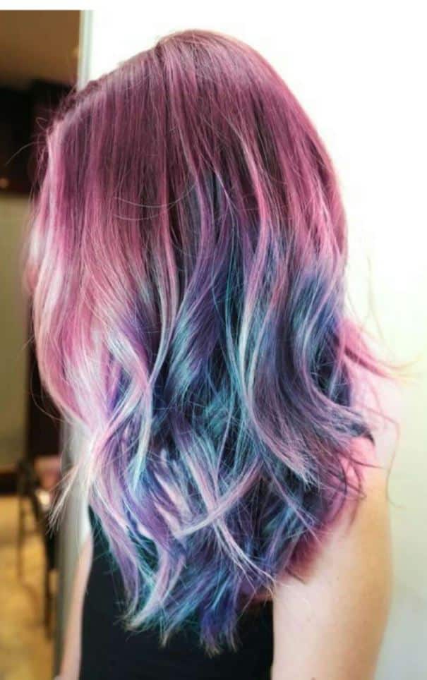 Rainbow Hair Color, The Latest Fashionable Hair Colors That Can Be Trend 2023