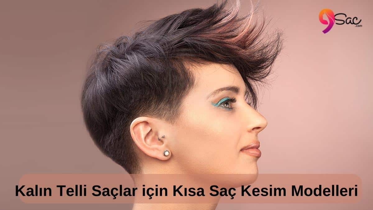 Short Haircut Models for Thick Hair