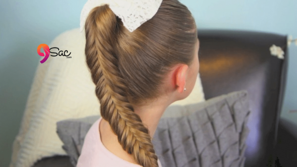 Girls' Long Ponytail Weave Haircuts