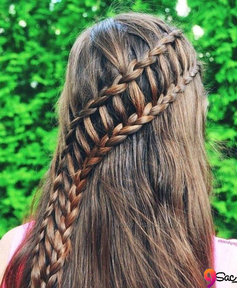  Modelo de Tejido de Cabello de Escalera