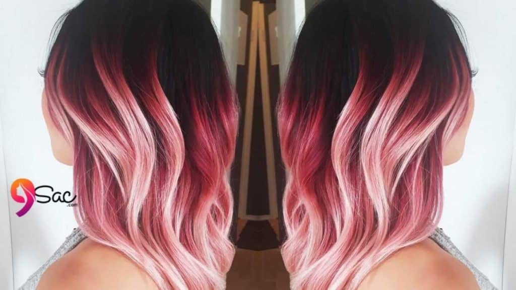 Ombre Moving From Yellow to Red