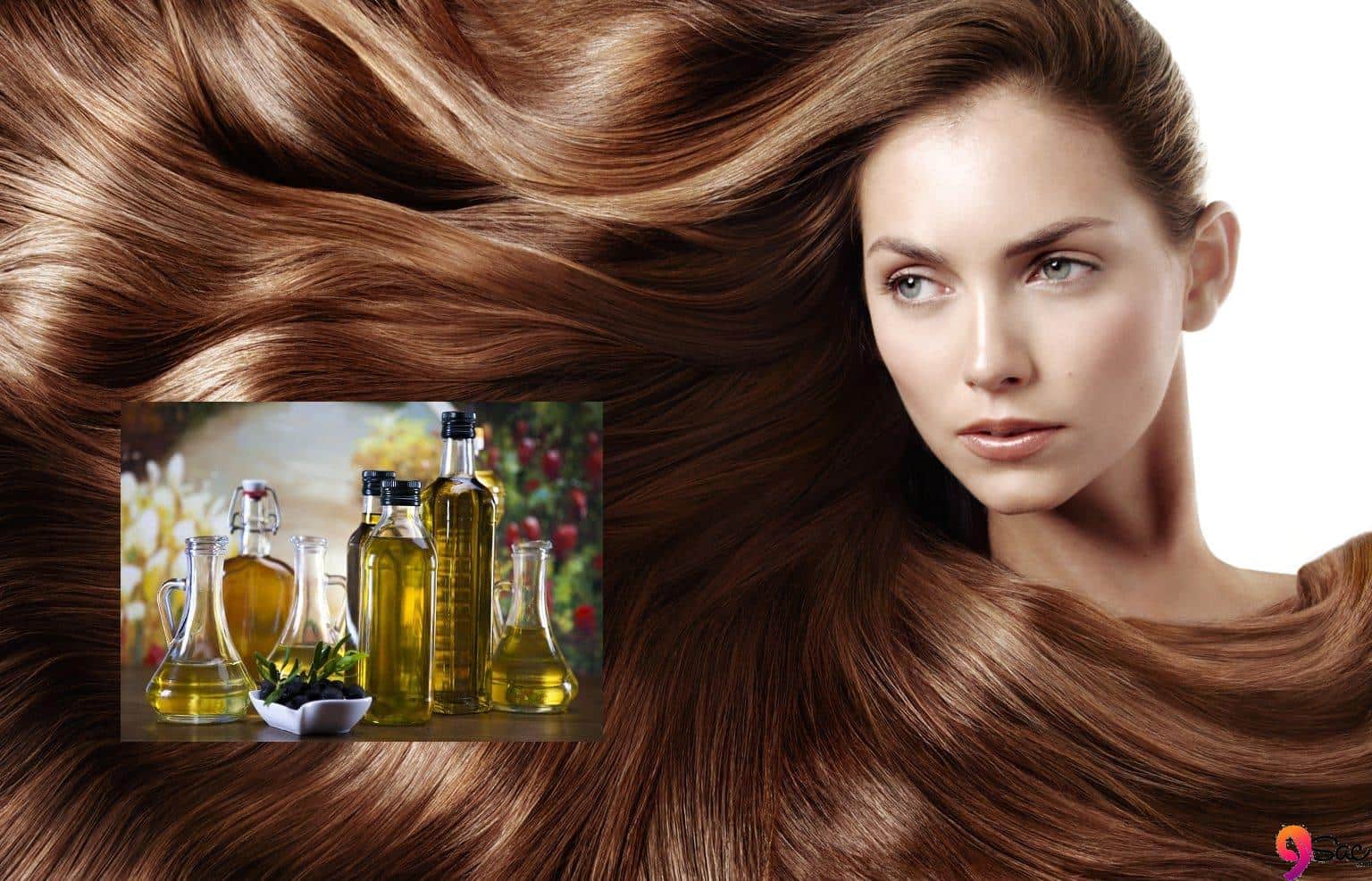 Hair straightening with hot oil