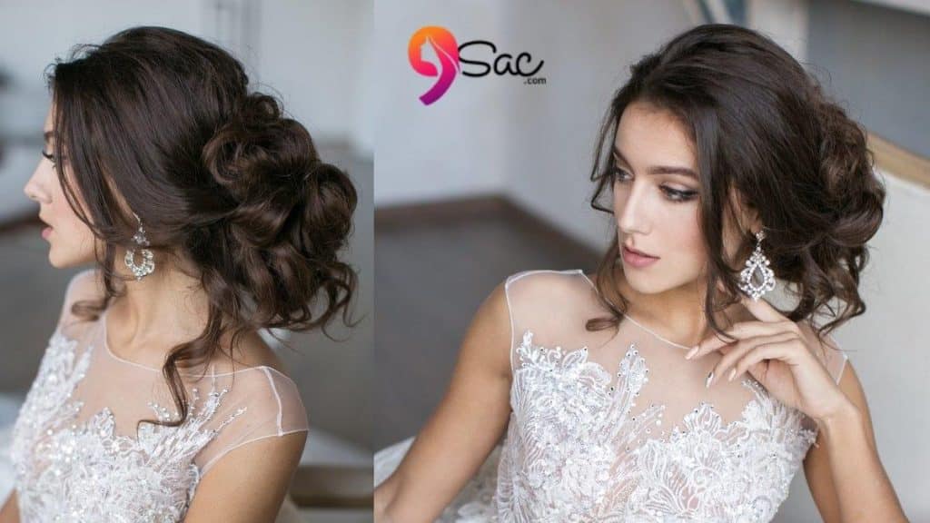 wedding hairstyles for evening dresses