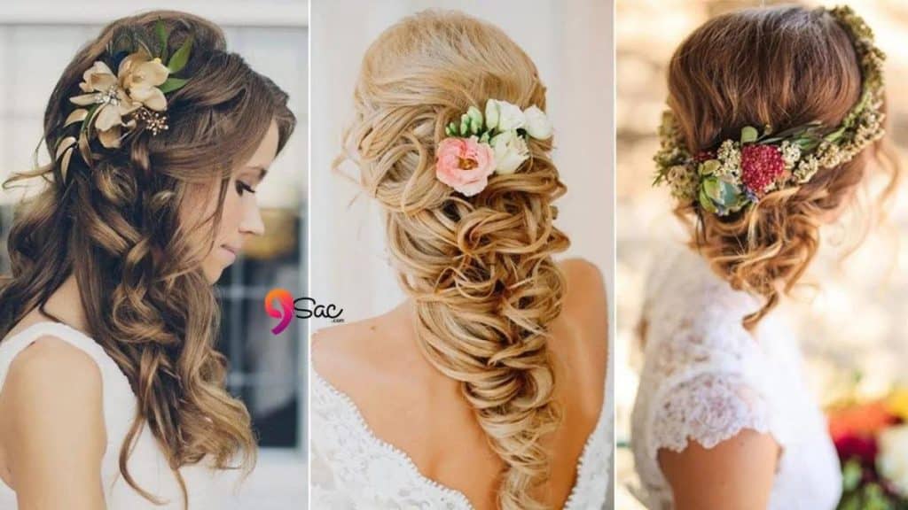 wavy wedding hairstyles